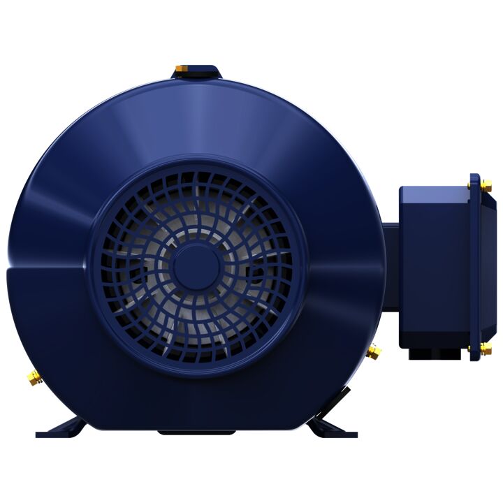 Close-Coupled Pump Motor, 5 & 3 HP, 3 Ph, 60 & 50 Hz, 230/460 & 190/380 V, 1800 & 1500 RPM, 184JP Frame, TEFC