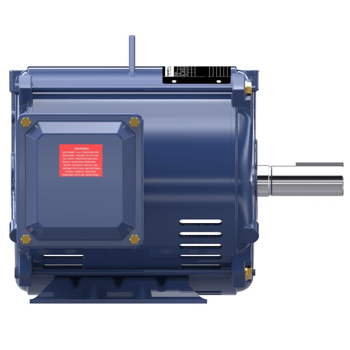 General Purpose Motor, 3 & 2 HP, 3 Ph, 60 & 50 Hz, 208-230/460 & 190/380 V, 1800 & 1500 RPM, 182T Frame, DP