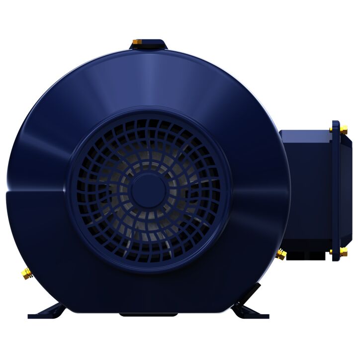 Close-Coupled Pump Motor, 2 & 1.50 HP, 3 Ph, 60 & 50 Hz, 230/460 & 190/380 V, 1200 & 1000 RPM, 184JM Frame, TEFC