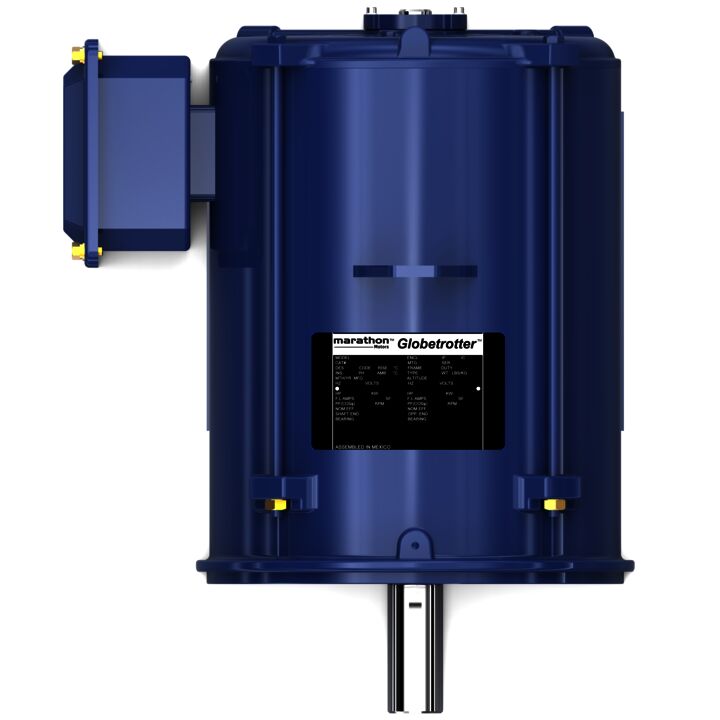 General Purpose Motor, 3 & 2 HP, 3 Ph, 60 & 50 Hz, 208-230/460 & 190/380 V, 1800 & 1500 RPM, 182TC Frame, DP