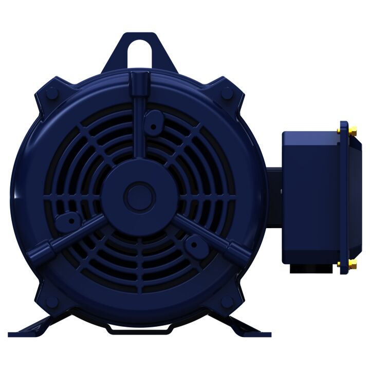 Close-Coupled Pump Motor, 5 HP, 3 Ph, 60 Hz, 575 V, 3600 RPM, 182JP Frame, DP