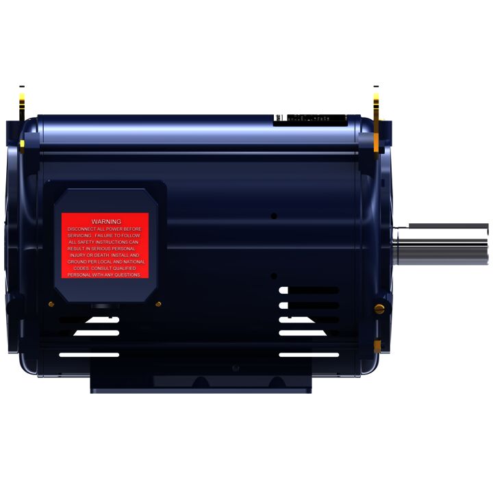 Multispeed Motor, 10 & 2.50 HP, 3 Ph, 60 Hz, 460 & 460 V, 1800 & 1800 RPM, 215T Frame, DP