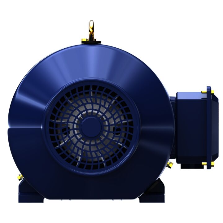 General Purpose Motor, 1 HP, 3 Ph, 60 Hz, 230/460 V, 900 & 900 RPM, 182T Frame, TEFC