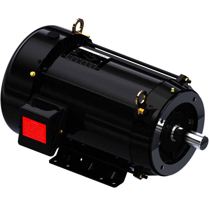 Fan & Blower Motor, 7.50 HP, 3 Ph, 90 Hz, 230/460 V, 1800 RPM, 213TC Frame, TEFC