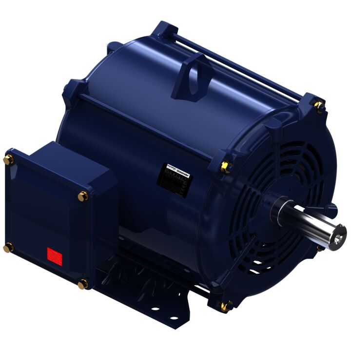 General Purpose Motor, 5 HP, 3 Ph, 60 Hz, 230/460 V, 1800 RPM, 184T Frame, DP