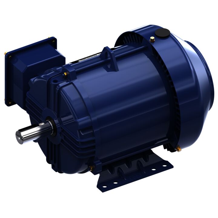 General Purpose Motor, 5 HP, 3 Ph, 60 Hz, 230/460 V, 1800 RPM, 184T Frame, TEFC