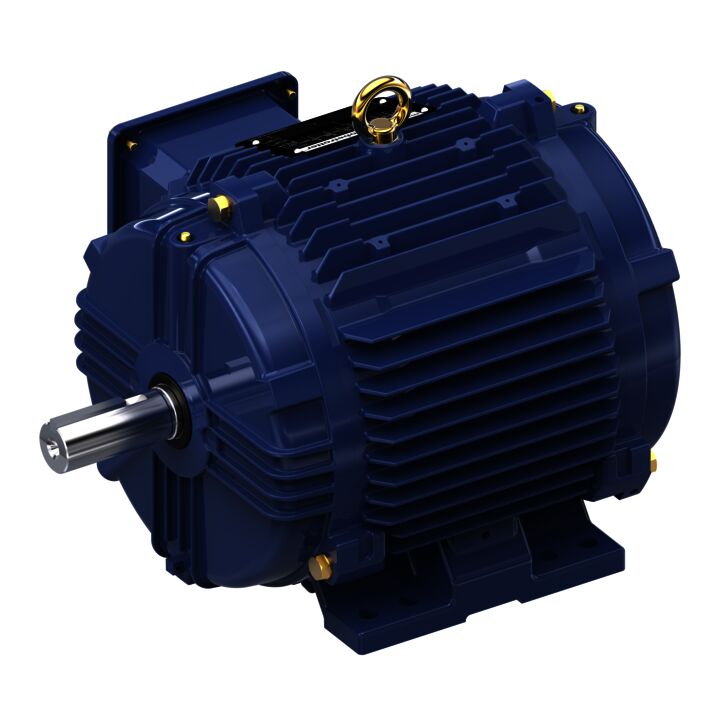 General Purpose Motor, 1.50 & 1 HP, 3 Ph, 60 & 50 Hz, 230/460 & 190/380 V, 1200 & 1000 RPM, 182T Frame, TENV