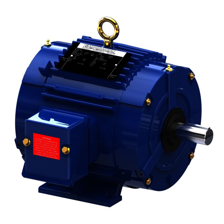 Kiln Duty Motor, 3 HP, 3 Ph, 60 Hz, 460 V, 1800 RPM, 182T Frame, TEAO