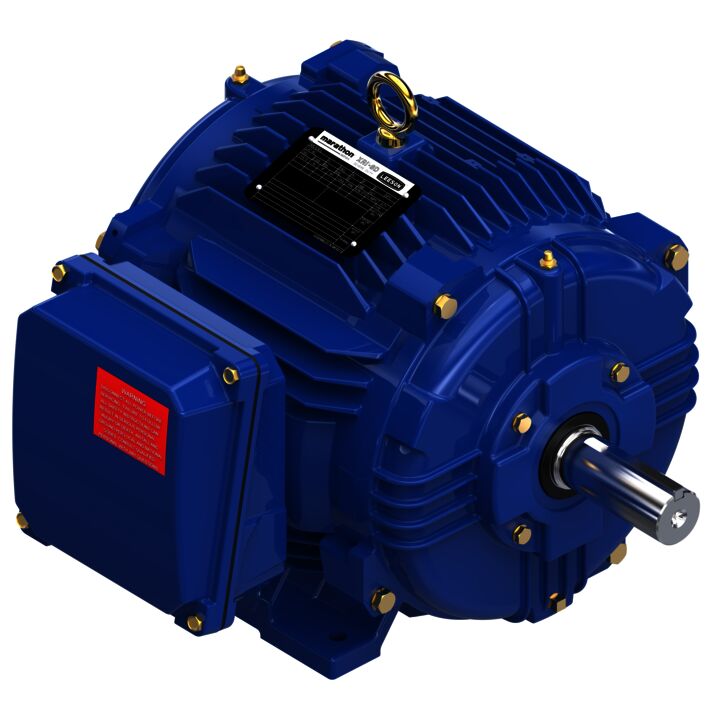 Severe Duty Motor, 7.50 HP, 3 Ph, 60 Hz, 460 V, 3600 RPM, 213T Frame, TENV