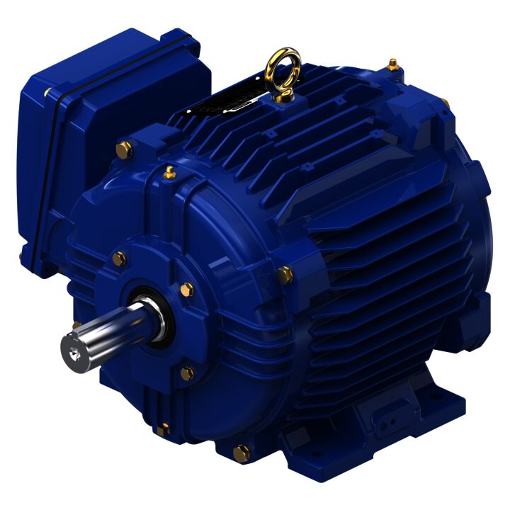 Severe Duty Motor, 7.50 HP, 3 Ph, 60 Hz, 460 V, 3600 RPM, 213T Frame, TENV