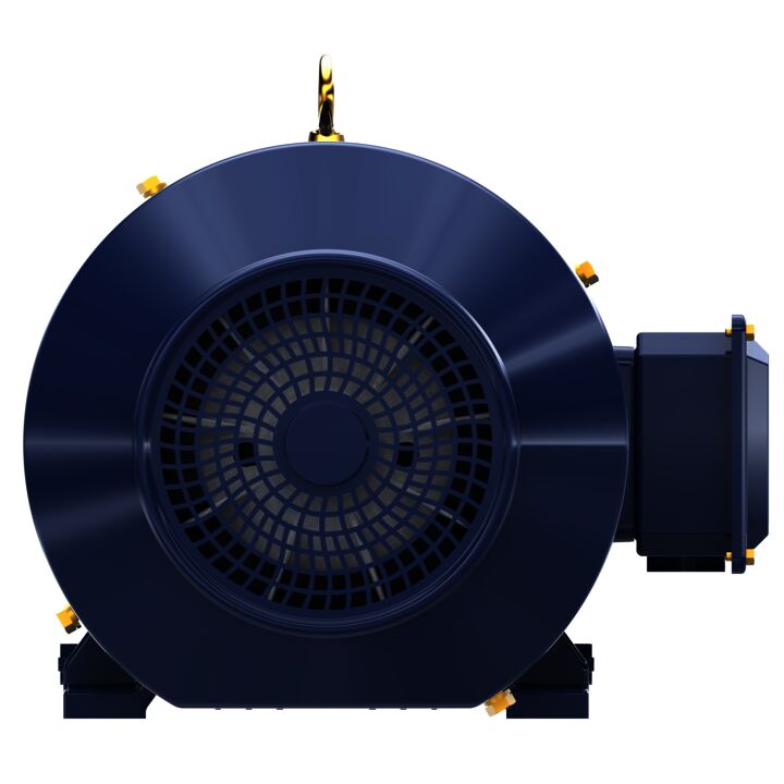 General Purpose Motor, 3 & 2 HP, 3 Ph, 60 & 50 Hz, 230/460 & 190/380 V, 900 & 750 RPM, 215T Frame, TEFC