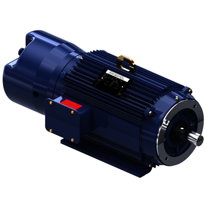 Brake Motor, 7.50 & 5 HP, 3 Ph, 60 & 50 Hz, 230/460 & 190/380 V, 1800 & 1500 RPM, 213TC Frame, TENV