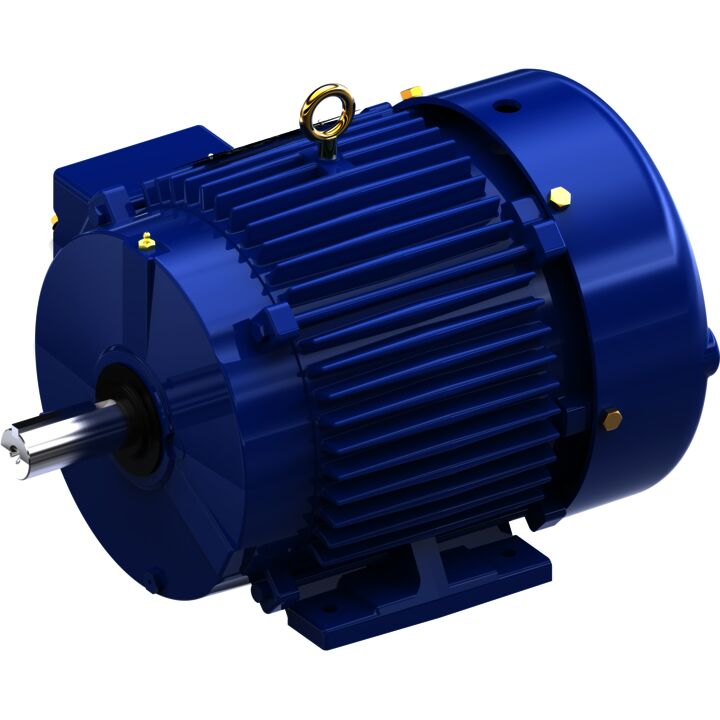 Multispeed Motor, 5 & 1.25 HP, 3 Ph, 60 & 60 Hz, 460 & 460 V, 1800 & 1800 RPM, 213T Frame, TEFC