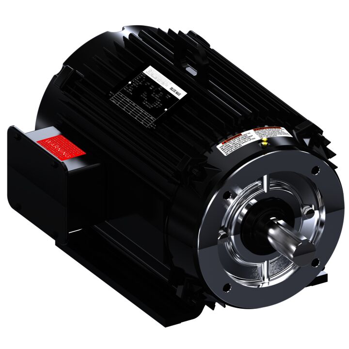 Speed Ratio Motor, 5 HP, 3 Ph, 60 Hz, 230/460 V, 1200 RPM, 215TC Frame, TENV