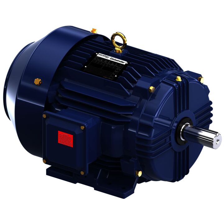 General Purpose Motor, 7.50 & 5 HP, 3 Ph, 60 & 50 Hz, 230/460 & 190/380 V, 3600 & 3000 RPM, 213T Frame, TEFC