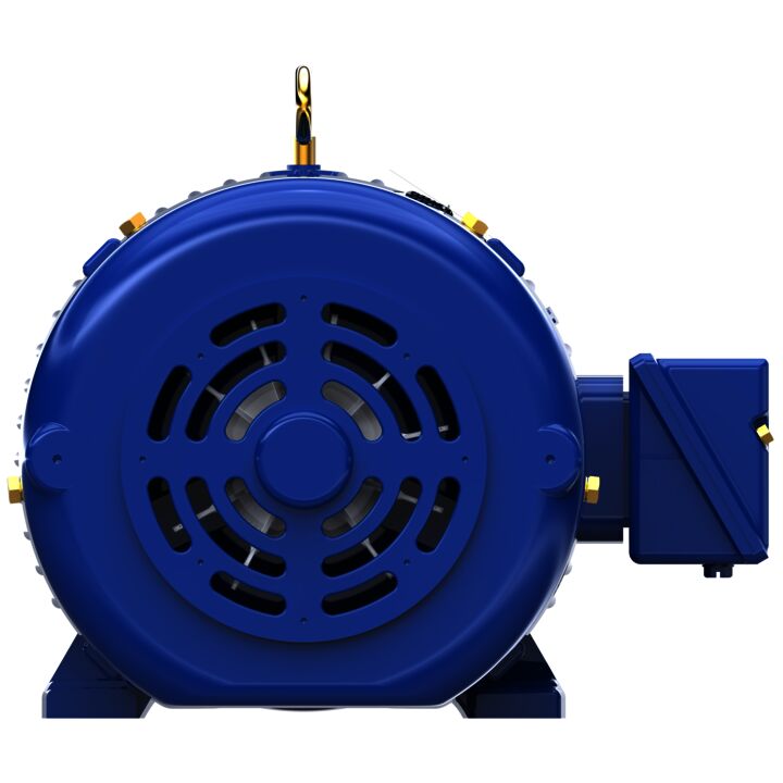 Multispeed Motor, 5 & 1.25 HP, 3 Ph, 60 & 60 Hz, 460 & 460 V, 1800 & 1800 RPM, 213T Frame, TEFC