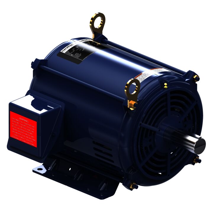 50 Hz Motor, 7.50 HP, 3 Ph, 50 Hz, 190-200-208/380-400-415 V, 1500 RPM, 213T Frame, DP