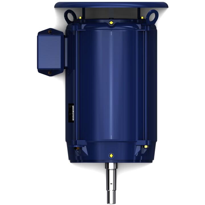 Close-Coupled Pump Motor, 10 & 7.50 HP, 3 Ph, 60 & 50 Hz, 230/460 & 190/380 V, 1800 & 1500 RPM, 215JMV Frame, DP