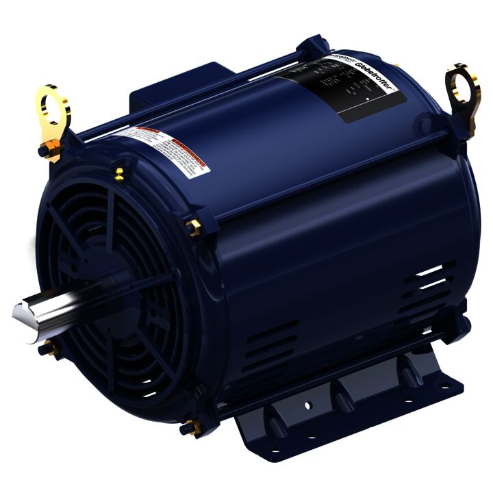 50 Hz Motor, 7.50 HP, 3 Ph, 50 Hz, 190-200-208/380-400-415 V, 1500 RPM, 213T Frame, DP