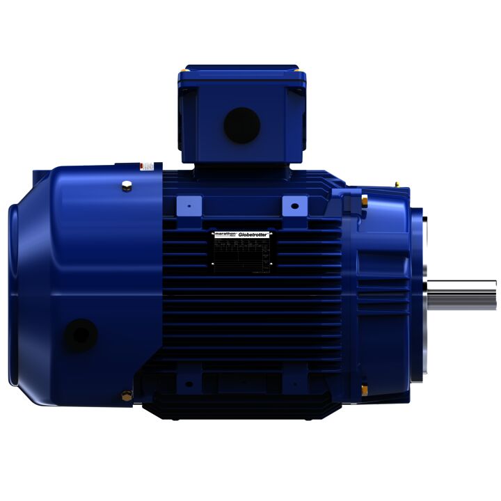 Severe Duty Motor, 10 HP, 3 Ph, 60 Hz, 460 V, 1800 RPM, 215TCV Frame, TEFC