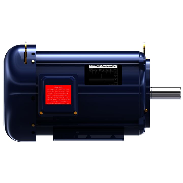 General Purpose Motor, 10 & 7.50 HP, 3 Ph, 60 & 50 Hz, 230/460 & 190/380 V, 1800 & 1500 RPM, 215T Frame, TEFC