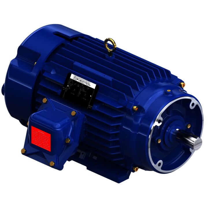 Explosion Proof Motor, 10 & 7.50 HP, 3 Ph, 60 & 50 Hz, 230/460 & 190/380 V, 3600 & 3000 RPM, 215TC Frame, EPFC