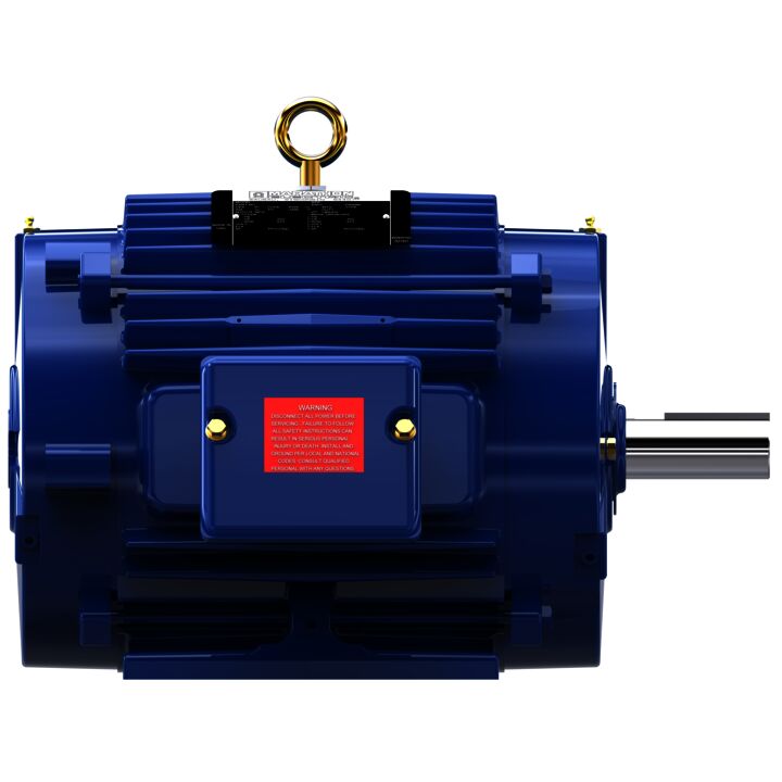 Kiln Duty Motor, 5 HP, 3 Ph, 60 Hz, 460 V, 1200 RPM, 215T Frame, TEAO