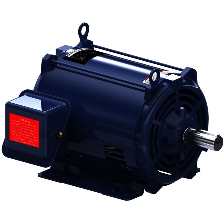 General Purpose Motor, 20 & 20 HP, 3 Ph, 60 & 50 Hz, 230/460 & 200/400 V, 3600 & 3000 RPM, 254T Frame, DP
