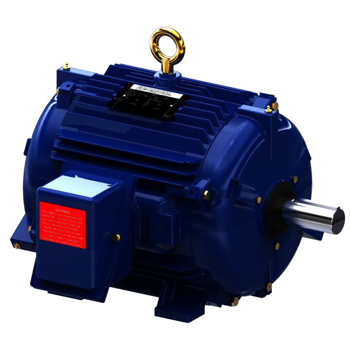 Kiln Duty Motor, 15 HP, 3 Ph, 60 Hz, 460 V, 1800 RPM, 254T Frame, TEAO