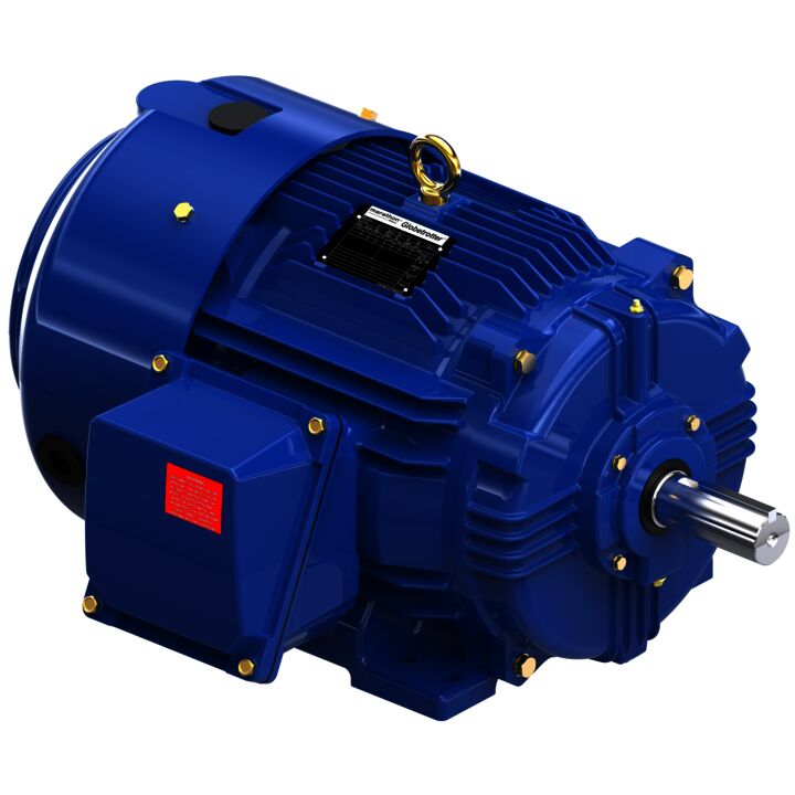 Severe Duty Motor, 20 HP, 3 Ph, 60 Hz, 460 V, 3600 RPM, 256T Frame, TEFC