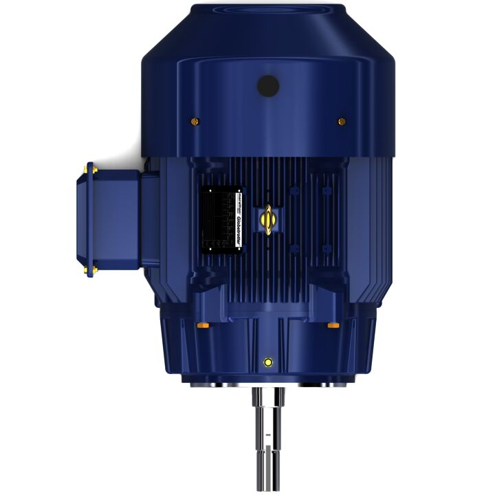 Close-Coupled Pump Motor, 20 & 15 HP, 3 Ph, 60 & 50 Hz, 230/460 & 190/380 V, 1800 & 1500 RPM, 256JM Frame, TEFC