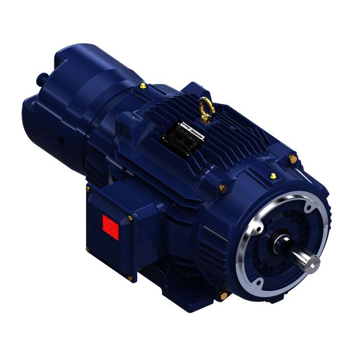 Encoder Motor, 15 HP, 3 Ph, 60 Hz, 230/460 V, 1800 RPM, 254TC Frame, TENV