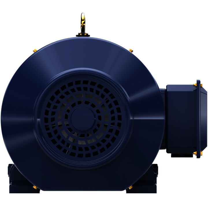 Close-Coupled Pump Motor, 20 & 15 HP, 3 Ph, 60 & 50 Hz, 230/460 & 190/380 V, 1800 & 1500 RPM, 256JM Frame, TEFC