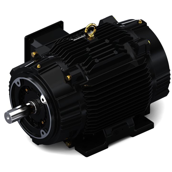 Encoder Motor, 20 HP, 3 Ph, 60 Hz, 230/460 V, 1800 RPM, 256TC Frame, TENV