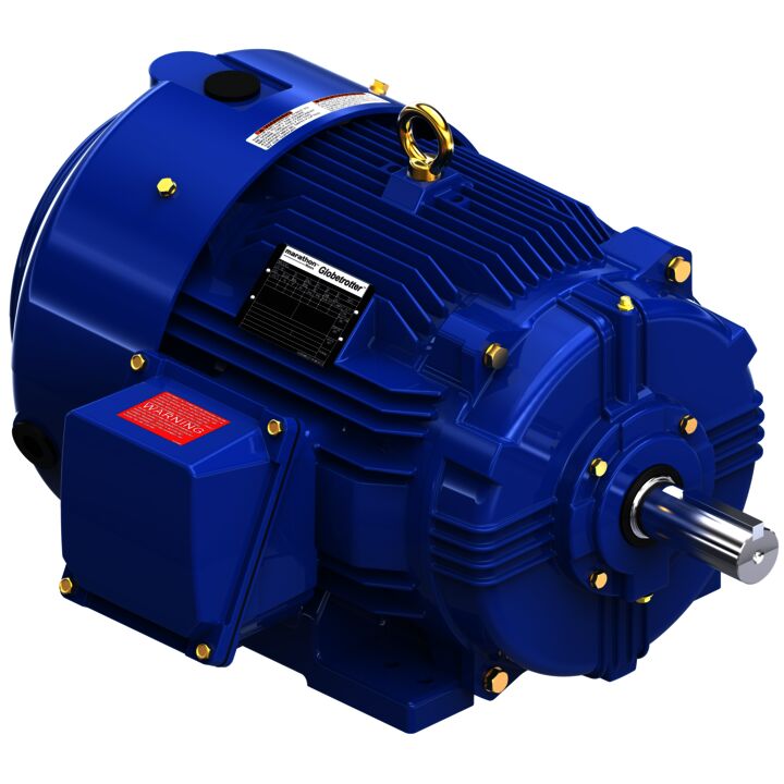 Severe Duty Motor, 25 HP, 3 Ph, 60 Hz, 460 V, 1800 RPM, 284T Frame, TEFC