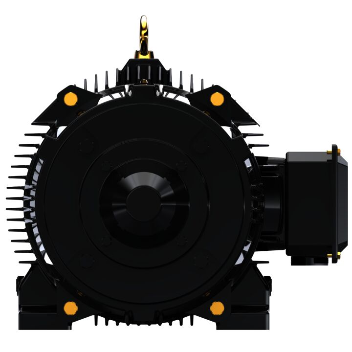 Encoder Motor, 25 HP, 3 Ph, 60 Hz, 575 V, 1800 RPM, 284TC Frame, TENV