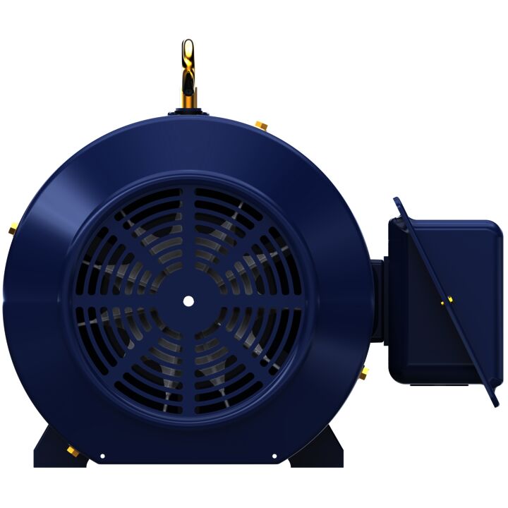 General Purpose Motor, 25 HP, 3 Ph, 60 Hz, 200 V, 1800 RPM, 284T Frame, TEFC