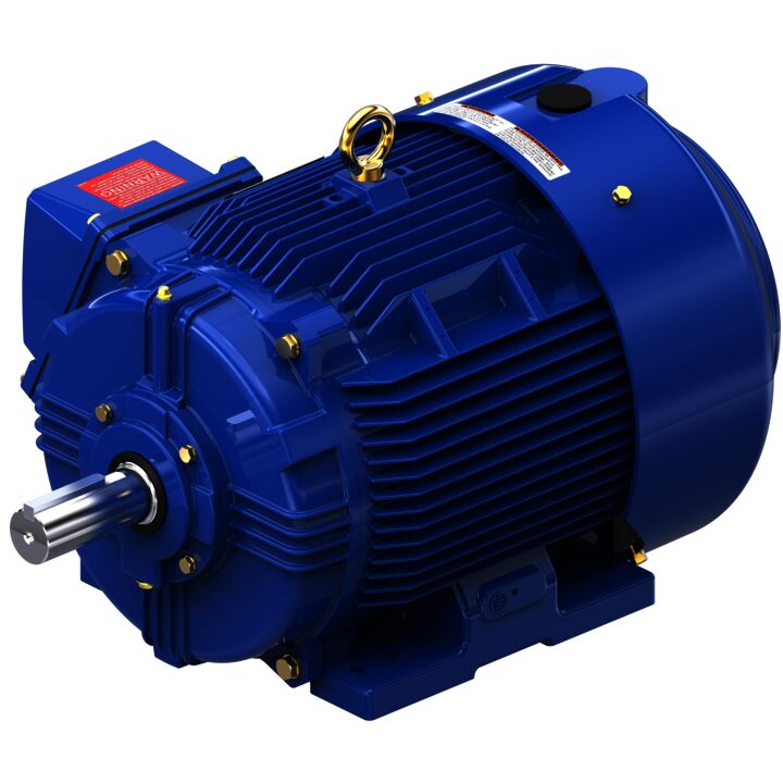 Severe Duty Motor, 15 HP, 3 Ph, 60 Hz, 575 V, 1200 RPM, 284T Frame, TEFC