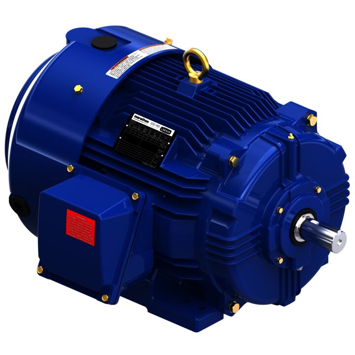 Severe Duty Motor, 30 HP, 3 Ph, 60 Hz, 230/460 V, 3600 RPM, 286TS Frame, TEFC