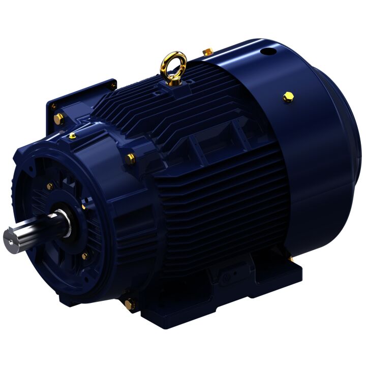 General Purpose Motor, 25 & 20 HP, 3 Ph, 60 & 50 Hz, 230/460 & 190/380 V, 3600 & 3000 RPM, 284TC Frame, TEFC