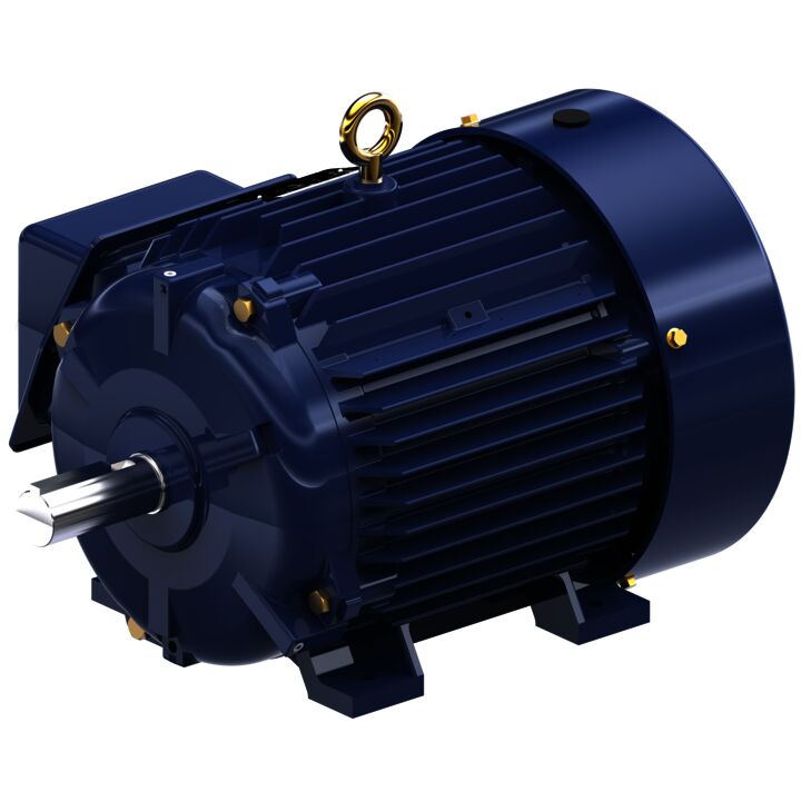 General Purpose Motor, 25 HP, 3 Ph, 60 Hz, 200 V, 1800 RPM, 284T Frame, TEFC