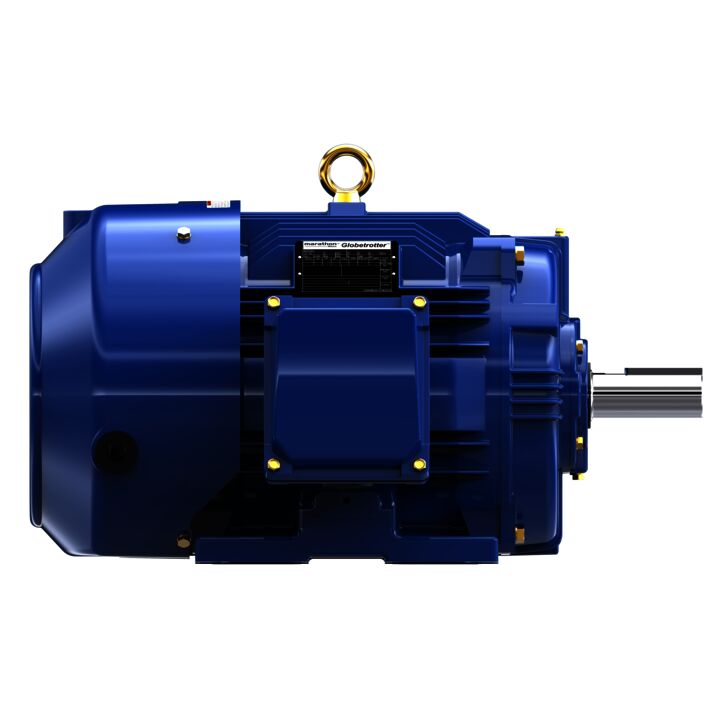 Multispeed Motor, 20 & 5 HP, 3 Ph, 60 & 60 Hz, 460 & 460 V, 1800 & 1800 RPM, 284T Frame, TEFC