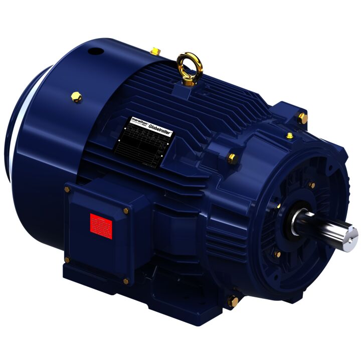 General Purpose Motor, 25 & 20 HP, 3 Ph, 60 & 50 Hz, 230/460 & 190/380 V, 3600 & 3000 RPM, 284TC Frame, TEFC