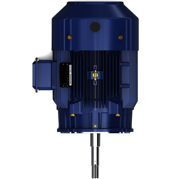 Close-Coupled Pump Motor, 25 & 20 HP, 3 Ph, 60 & 50 Hz, 230/460 & 190/380 V, 3600 & 3000 RPM, 284JP Frame, TEFC