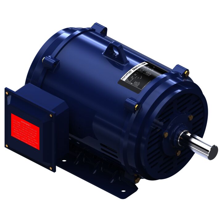 General Purpose Motor, 30 & 25 HP, 3 Ph, 60 & 50 Hz, 208-230/460 & 190/380 V, 1200 & 1000 RPM, 326T Frame, DP