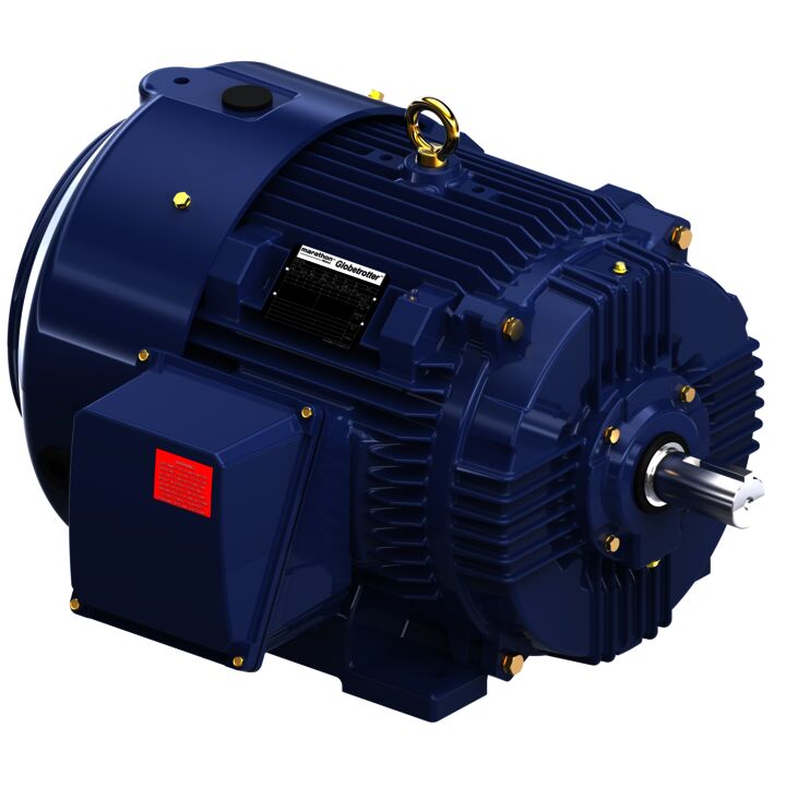 Severe Duty Motor, 50 HP, 3 Ph, 60 Hz, 460 V, 3600 RPM, 326TS Frame, TEFC