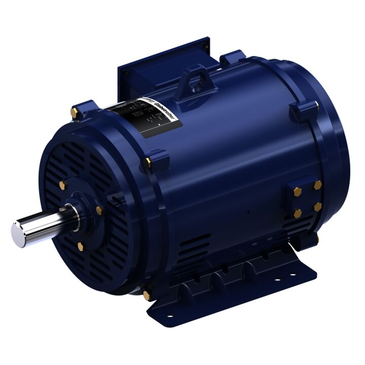 General Purpose Motor, 30 & 25 HP, 3 Ph, 60 & 50 Hz, 208-230/460 & 190/380 V, 1200 & 1000 RPM, 326T Frame, DP