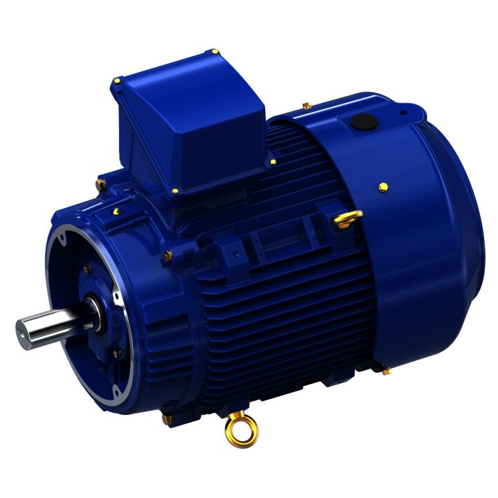 Severe Duty Motor, 40 HP, 3 Ph, 60 Hz, 460 V, 1800 RPM, 324TCV Frame, TEFC