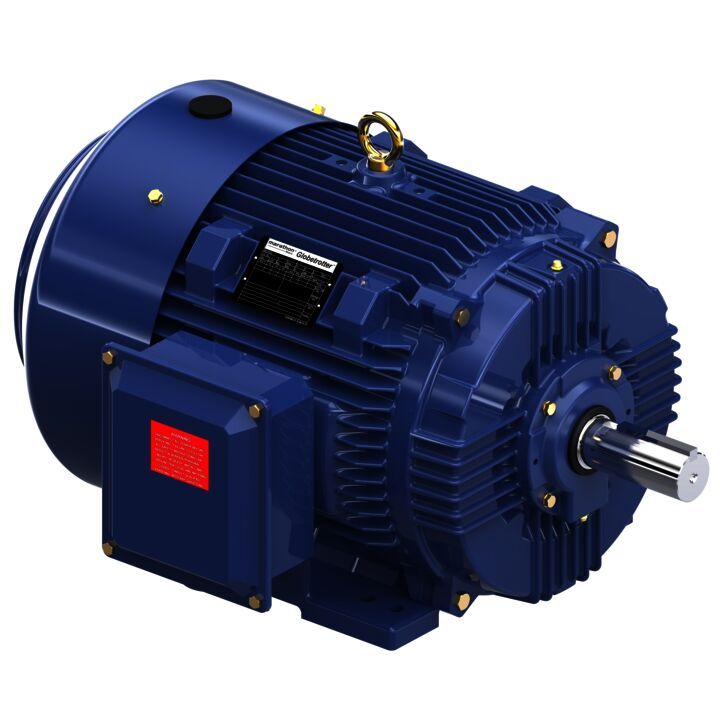 General Purpose Motor, 50 & 40 HP, 3 Ph, 60 & 50 Hz, 230/460 & 190/380 V, 1800 & 1500 RPM, 326T Frame, TEFC