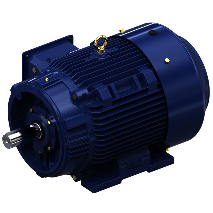 General Purpose Motor, 25 & 20 HP, 3 Ph, 60 & 50 Hz, 230/460 & 190/380 V, 1200 & 1000 RPM, 324TC Frame, TEFC